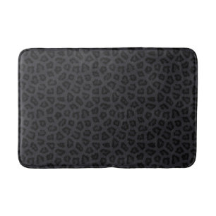 Black Panther Spots Bath Mat