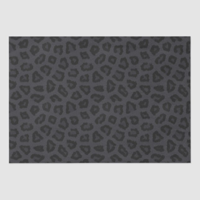 Black Panther Spots Tissue Paper (Front)