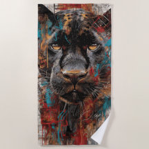 Black Panther Street Art Portrait