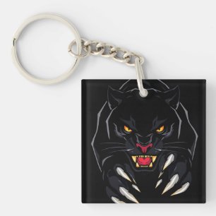 Black panther Stylish Jungle Safari Gift Accessory Key Ring