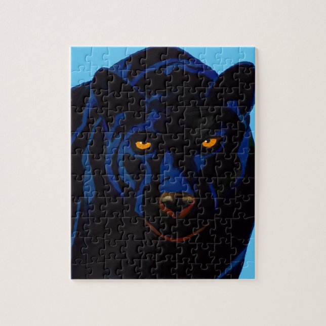 Black Panther Symbolises Strength and Courage Jigsaw Puzzle (Vertical)