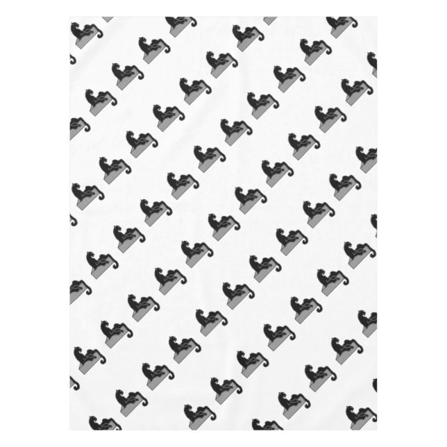 black Panther Tablecloth (Front)