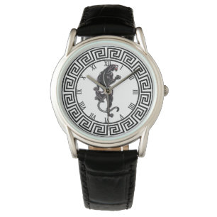 Black Panther Tattoo eWatch Watch