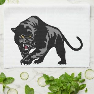 Black Panther Tea Towel
