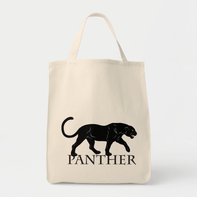 black panther tote bag (Front)