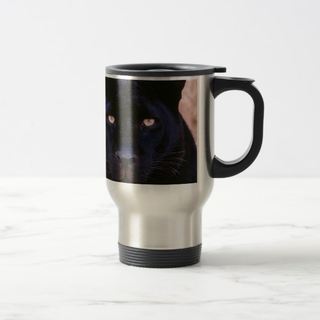 Black Panther Travel Mug (Right)