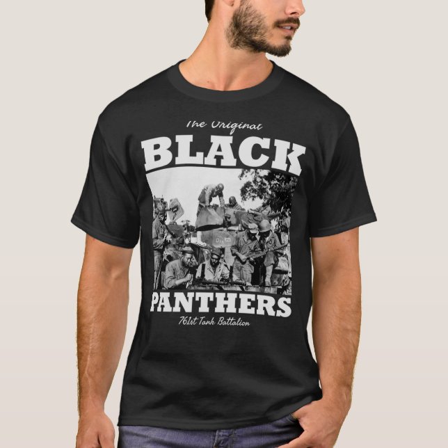 Black Panthers 761st Tank Battalion WW2 Tank Squad (Front)