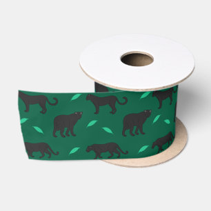 Black Panthers Satin Ribbon