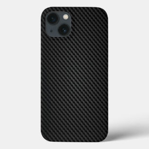 Black para-aramid synthetic Texture iPhone 13 Case
