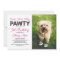 Black Paw Prints Custom Pet Birthday Pawty Photo
