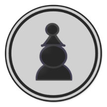 Black Pawn Chess Piece