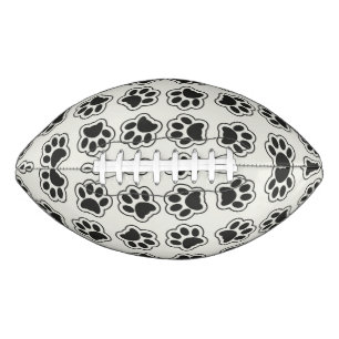 Black Paws, Dog Paws, Cat Paws, Outline American Football