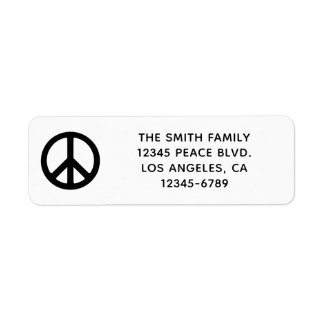 Black Peace Symbol
