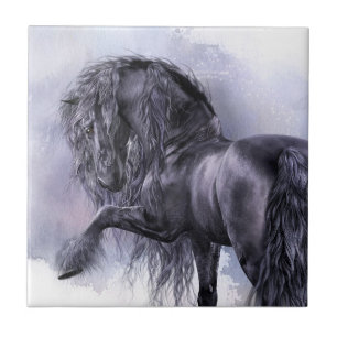 Black Pearl Art Tile