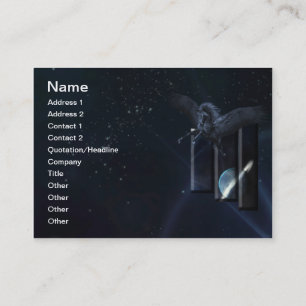 Black Pegasus Business Card