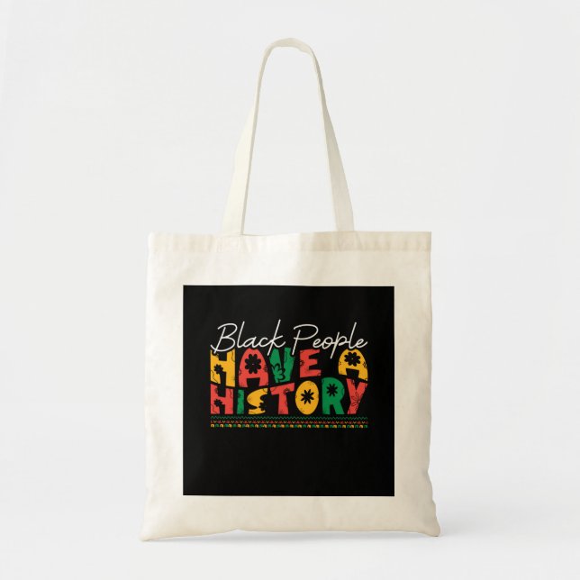 black_people_have_a_history_02 tote bag (Front)