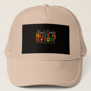 black_people_have_a_history_02 trucker hat