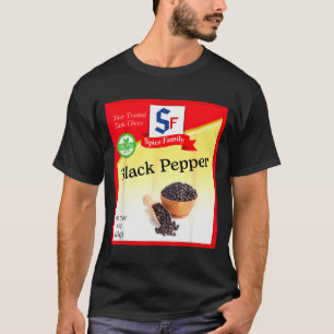 Black Pepper Condiment Costume Holiday Sce Group C T-Shirt