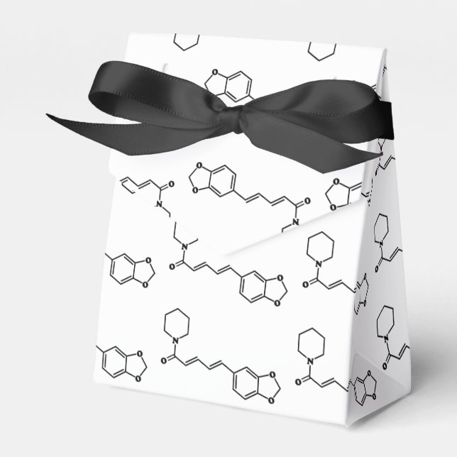 Black Pepper Piperine Molecular Chemical Formula Favour Box (Front Side)