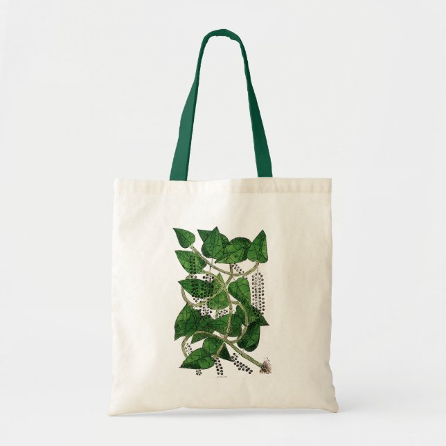 Black Pepper Plant, 1578 Tote Bag (Front)