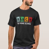 Black Periodic Table The Prime Element Black Histo