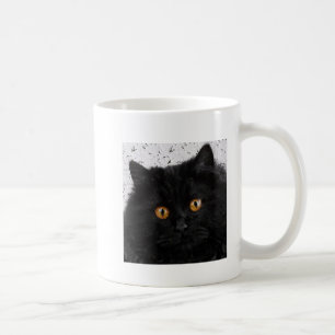 Black Persian Face Coffee Mug