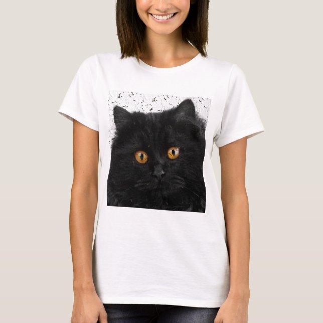 Black Persian Face T-Shirt (Front)