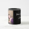 Black Personalise PHOTO TEMPLATE Gift Coffee