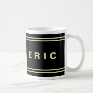 Black Personalised Mugs