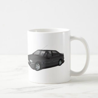 Black Peugeot 405 + badge mug