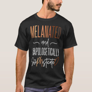 Black Phd Candidate Graduation Melanated Grad T-Shirt