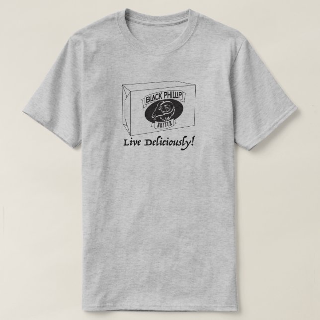 Black Phillip Butter T-Shirt (Design Front)