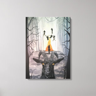 Black Phillip Canvas Art