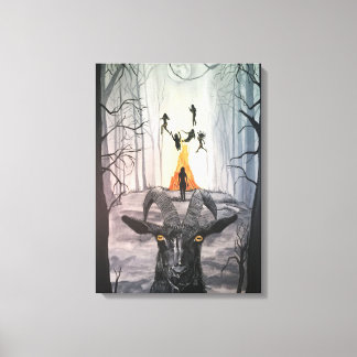 Black Phillip Canvas Art