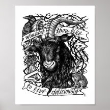 Black Phillip "Live Deliciously"