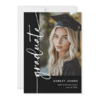 Black Photo Collage Graduate Graduation Party