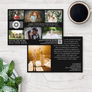 Black Photo Template Professional Photography Flyer