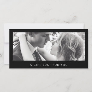 Black Photographer Photography Gift Certificate