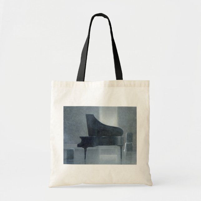 Black piano 2004 tote bag (Front)