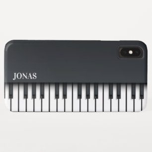 Black Piano iPhone XS Max Case