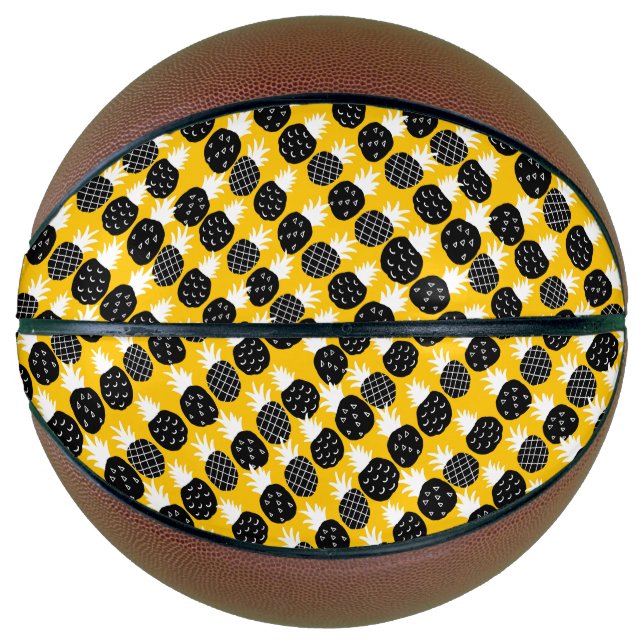 Black pineapples basketball (Front)