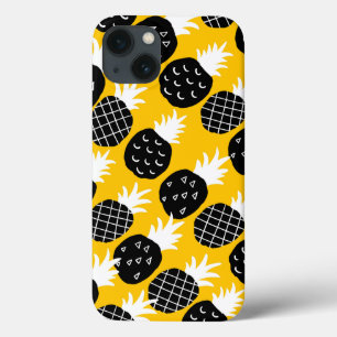 Black pineapples iPhone 13 case