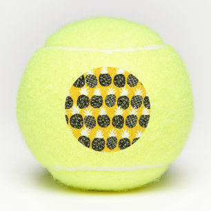 Black pineapples tennis balls