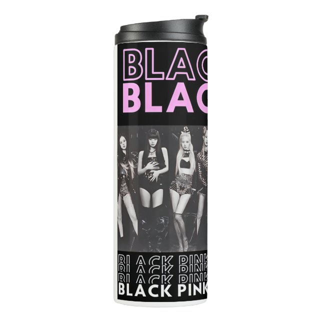 Black Pink - BP Thermal Tumbler (Rotated Left)