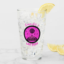 Black & Pink Disco Bachelorette Party