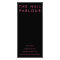 Black & Pink Glitter Typography Salon Menu Cards