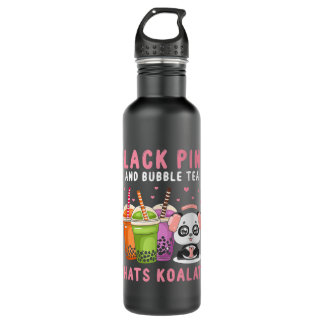 Black Pink in Your Area K-Pop Kpop Korea Pop Bubbl 710 Ml Water Bottle