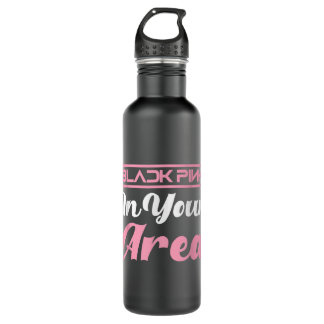 Black Pink in your Area Kpop Kpop Korea Pop      710 Ml Water Bottle