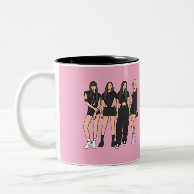 Black Pink special Mug (Left)