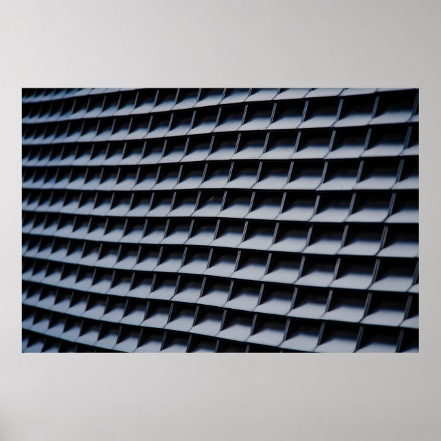 Black plastic frame poster (Front)